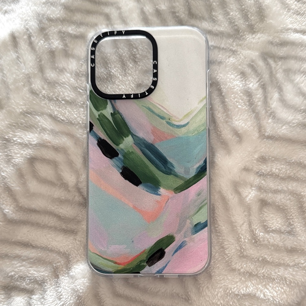 Casetify Artistic Pastel Phone Case 15 pro max